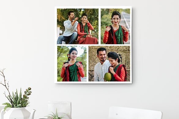 A Collection of Memories on Canvas Photo Collage