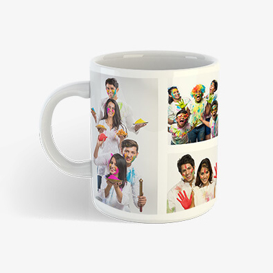 Customised Date with Photo Printed Mug for Gift  Happyaza