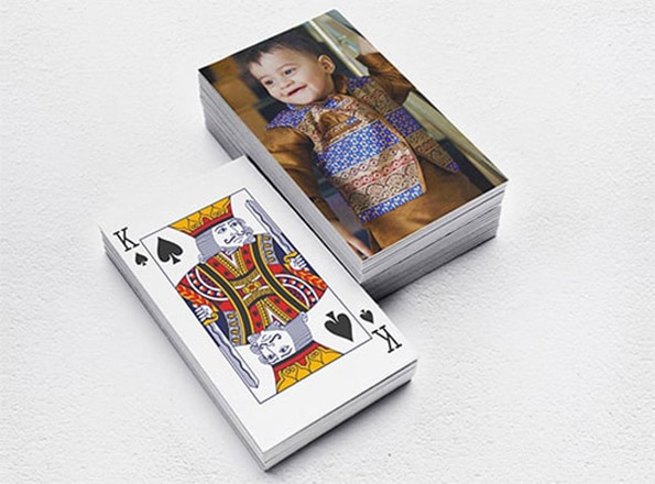 Personalized Playing Cards On Both Sides