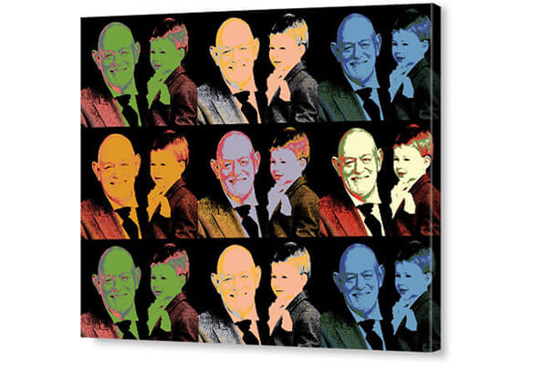 What We Offer In Pop Art Canvas Print What We Offer In Pop Art Canvas Print