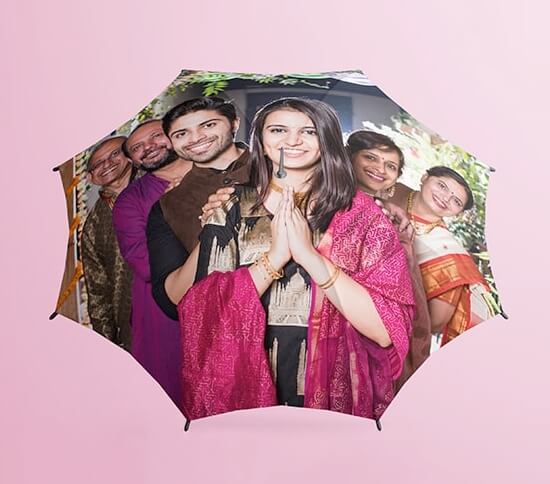 Personalised umbrella discount