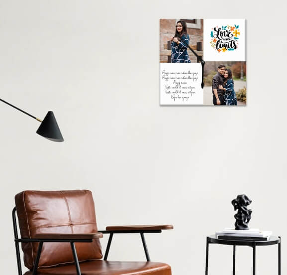 Creatively Customise Wall Photo Clocks