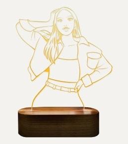 3D Photo Lamp